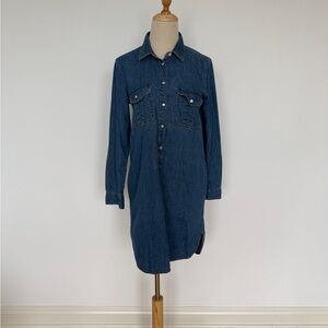 GAP Light Blue Denim Dress